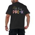 Oh Hey Pre K Student Teacher Happy First Day Back To School Men's Back Print T-Shirt, trending gift Oh Hey Pre K Student Teacher Happy First Day Back To School Men's Back Print T-Shirt, trending gift