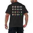 Order Of Operations Quiz Christmas Math Teacher Xmas Math Men's Back Print T-Shirt, trending gift Order Of Operations Quiz Christmas Math Teacher Xmas Math Men's Back Print T-Shirt, trending gift