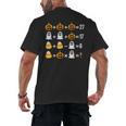 Order Of Operations Quiz Pumpkin Halloween Math Teacher Men's Back Print T-Shirt, trending gift