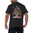 Paintbrush Christmas Tree Decor Xmas For Artist Art Teacher For Men Women Men's Back Print T-Shirt, trending gift Paintbrush Christmas Tree Decor Xmas For Artist Art Teacher For Men Women Men's Back Print T-Shirt, trending gift