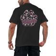 Panthers Paw Print Leopard Maroon Panther Pride Teacher Men's Back Print T-Shirt, trending gift Panthers Paw Print Leopard Maroon Panther Pride Teacher Men's Back Print T-Shirt, trending gift