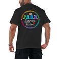 PARA Dream Team Teacher Paraprofessional Paraeducator Men's Back Print T-Shirt, trending gift