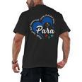 Para Heart Teacher Paraprofessional School Appreciation Men's Back Print T-Shirt, trending gift Para Heart Teacher Paraprofessional School Appreciation Men's Back Print T-Shirt, trending gift
