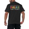 Paras Make It Possible Teacher Paraprofessional Paraeducator Men's Back Print T-Shirt, trending gift