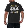 Pas De BOO-Rée Ghost Ballet Dancer Halloween Dance Teacher Men's Back Print T-Shirt, trending gift Pas De BOO-Rée Ghost Ballet Dancer Halloween Dance Teacher Men's Back Print T-Shirt, trending gift