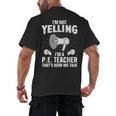 PE Teacher Art For Men Women Gym Teacher Physical Education Men's Back Print T-Shirt, trending gift