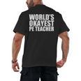 PE Teacher Men's Back Print T-Shirt, trending gift PE Teacher Men's Back Print T-Shirt, trending gift
