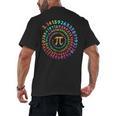 Pi Day Math Teacher Tie Dye Spiral Pi 314 Pi Day Men's Back Print T-Shirt, trending gift Pi Day Math Teacher Tie Dye Spiral Pi 314 Pi Day Men's Back Print T-Shirt, trending gift