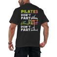 Pilates Instructor Teacher Watercolor Pilates Don't Fart Men Women Kids Men's Back Print T-Shirt, trending gift Pilates Instructor Teacher Watercolor Pilates Don't Fart Men Women Kids Men's Back Print T-Shirt, trending gift