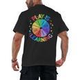 Play Is Learning Teacher Kindergarten For Men Women Kids Men's Back Print T-Shirt, trending gift Play Is Learning Teacher Kindergarten For Men Women Kids Men's Back Print T-Shirt, trending gift