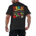 Pre-k Where The Adventure Begins First Day Of Prek Teacher Men's Back Print T-Shirt, trending gift