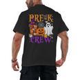 Pre-K Boo Crew Teacher Student Halloween Costume Men's Back Print T-Shirt, trending gift