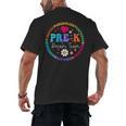 Pre K Dream Team Back To School Boys First Day Teacher Men's Back Print T-Shirt, trending gift