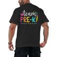 Pre-k Team Pencil Teacher Student Back To School Girls Men's Back Print T-Shirt, trending gift Pre-k Team Pencil Teacher Student Back To School Girls Men's Back Print T-Shirt, trending gift