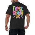 Preppy First Grade Back To School 1st Grade Teacher Girl Kid Men's Back Print T-Shirt, trending gift Preppy First Grade Back To School 1st Grade Teacher Girl Kid Men's Back Print T-Shirt, trending gift
