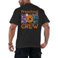 Preschool Boo Crew Preschool Halloween Teacher Kids Men's Back Print T-Shirt, trending gift Preschool Boo Crew Preschool Halloween Teacher Kids Men's Back Print T-Shirt, trending gift
