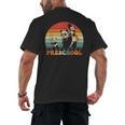 Preschool Panda Back To School Teacher Student Men's Back Print T-Shirt, trending gift Preschool Panda Back To School Teacher Student Men's Back Print T-Shirt, trending gift