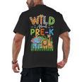 Preschool Teacher Kids Back To School Wild About Pre-K Men's Back Print T-Shirt, trending gift