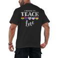 I Promise To Teach Love LGBT-Q Pride Proud Ally Teacher Men's Back Print T-Shirt, trending gift I Promise To Teach Love LGBT-Q Pride Proud Ally Teacher Men's Back Print T-Shirt, trending gift