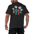 Punctuation Marks Wait What I Agree Stop English Teacher Men's Back Print T-Shirt, trending gift