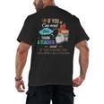 If You Can Read This Thank A Teacher Men's Back Print T-Shirt, trending gift If You Can Read This Thank A Teacher Men's Back Print T-Shirt, trending gift