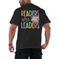 Readers Are Leaders Reading Book Lovers Teacher Women Kids Men's Back Print T-Shirt, trending gift Readers Are Leaders Reading Book Lovers Teacher Women Kids Men's Back Print T-Shirt, trending gift