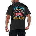 Reading Adventure Library Student Teacher Book Men's Back Print T-Shirt, trending gift Reading Adventure Library Student Teacher Book Men's Back Print T-Shirt, trending gift