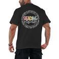 Reading Squad Teacher Reader Librarian Interventionist Team Men's Back Print T-Shirt, trending gift
