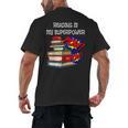 Reading Is My Super Power Superhero Best English Teacher Men's Back Print T-Shirt, trending gift Reading Is My Super Power Superhero Best English Teacher Men's Back Print T-Shirt, trending gift