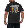 I Rescue Books Trapped In The Bookstore Book Teacher For Men Women Men's Back Print T-Shirt, trending gift