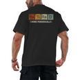 Retired Chemistry Teacher Science Retirement Chemistry Men's Back Print T-Shirt, trending gift Retired Chemistry Teacher Science Retirement Chemistry Men's Back Print T-Shirt, trending gift