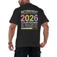 Retirement Class Of 2026 Teacher Countdown Loading Teacher Men's Back Print T-Shirt, trending gift Retirement Class Of 2026 Teacher Countdown Loading Teacher Men's Back Print T-Shirt, trending gift