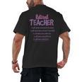 Retiring Teacher Tshirt For Retired Teachers For Men Women Men's Back Print T-Shirt, trending gift Retiring Teacher Tshirt For Retired Teachers For Men Women Men's Back Print T-Shirt, trending gift
