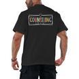 Retro Counseling Crew Counselor Teacher Appreciation Men's Back Print T-Shirt, trending gift