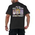 Retro Are You Fall O Ween Directions Teacher Halloween Ghost Men's Back Print T-Shirt, trending gift Retro Are You Fall O Ween Directions Teacher Halloween Ghost Men's Back Print T-Shirt, trending gift