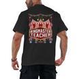 Ringmaster Teacher Costume – Carnival Birthday Style Men's Back Print T-Shirt, trending gift