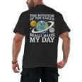 Rotation Of Earth Science Teacher Earth Day Men Women Men's Back Print T-Shirt, trending gift