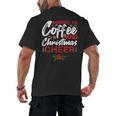 Running On Coffee And Christmas Cheer Lover Teacher For Men Women Kids Men's Back Print T-Shirt, trending gift Running On Coffee And Christmas Cheer Lover Teacher For Men Women Kids Men's Back Print T-Shirt, trending gift