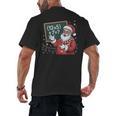 Santa Teacher 67 Math Christmas Xmas Holiday Number 67 Men's Back Print T-Shirt, trending gift