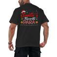 Santa's Favorite Para Christmas Paraprofessional Teacher Men's Back Print T-Shirt, trending gift Santa's Favorite Para Christmas Paraprofessional Teacher Men's Back Print T-Shirt, trending gift