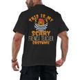 This Is My Scary French Teacher Costume Halloween Men's Back Print T-Shirt, trending gift This Is My Scary French Teacher Costume Halloween Men's Back Print T-Shirt, trending gift