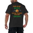 My Scary Social Studies Teacher Costume Halloween Men Women Men's Back Print T-Shirt, trending gift My Scary Social Studies Teacher Costume Halloween Men Women Men's Back Print T-Shirt, trending gift