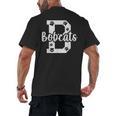 School Spirit Mascot Bobcats Back To School Teacher Student Men's Back Print T-Shirt, trending gift