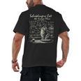 SchröDinger's Cat Escape Plan Science Teacher For Men Women Kids Men's Back Print T-Shirt, trending gift