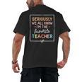Seriously We All Know I'm The Favorite Teacher Teacher Men's Back Print T-Shirt, trending gift Seriously We All Know I'm The Favorite Teacher Teacher Men's Back Print T-Shirt, trending gift