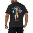 Six Seven 6 7 7 6 George Washington Teacher American Men's Back Print T-Shirt, trending gift