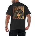 Smart Teacher Afro Girl Melanin African American Wowen Men's Back Print T-Shirt, trending gift