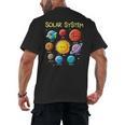 Solar System Cute Face Planets Space Science Teacher School Men's Back Print T-Shirt, trending gift Solar System Cute Face Planets Space Science Teacher School Men's Back Print T-Shirt, trending gift