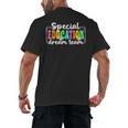 Special Education Dream Team Back To School SPED Teacher Men's Back Print T-Shirt, trending gift
