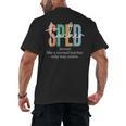 Special Education Sped Teacher Definition For Women & Men Men's Back Print T-Shirt, trending gift Special Education Sped Teacher Definition For Women & Men Men's Back Print T-Shirt, trending gift